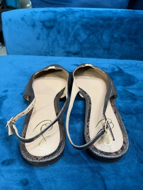 Sam Edelman Women's Cleo Snip-Toe Slingback Flats NWOB - Picture 4 of 10